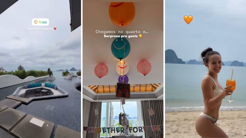 Larissa Manoela mostra vista de quarto luxuoso na Tailândia • Instagram/Larissa Manoela
