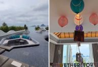 Larissa Manoela e André Luiz Frambach mostram suíte de luxo na Tailândia