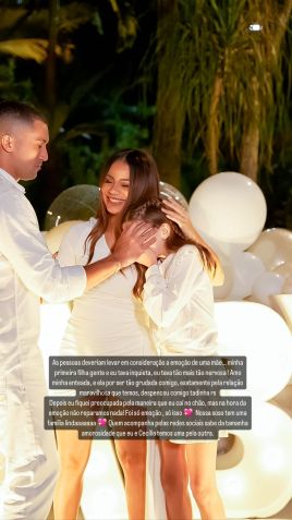 Lexa fala sobre relação com enteada após chá revelação • Instagram/Lexa