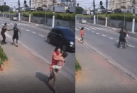Vídeo: homem tenta raptar criança da mão de mulher na zona Norte de São Paulo