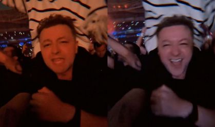 Lucas Lima curte show do Linkin Park com o filho: "É pra isso que eu treino"