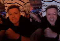 Lucas Lima curte show do Linkin Park com o filho: "É pra isso que eu treino"