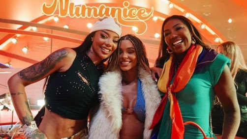 Silvana Oliveira celebrou a notícia de que sua filha Ludmilla e a ex-BBB Bruna Gonçalves estão esperando seu primeiro filho