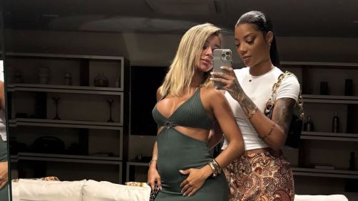 Brunna e Ludmilla estão à espera do primeiro filho