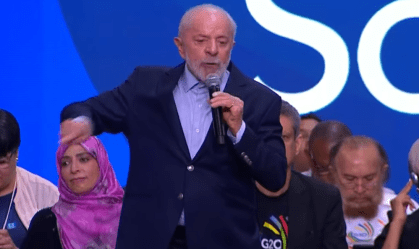 Lula discursa no encerramento do G20 social