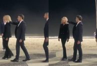 No Rio para o G20, Macron caminha à noite pela orla de Copacabana