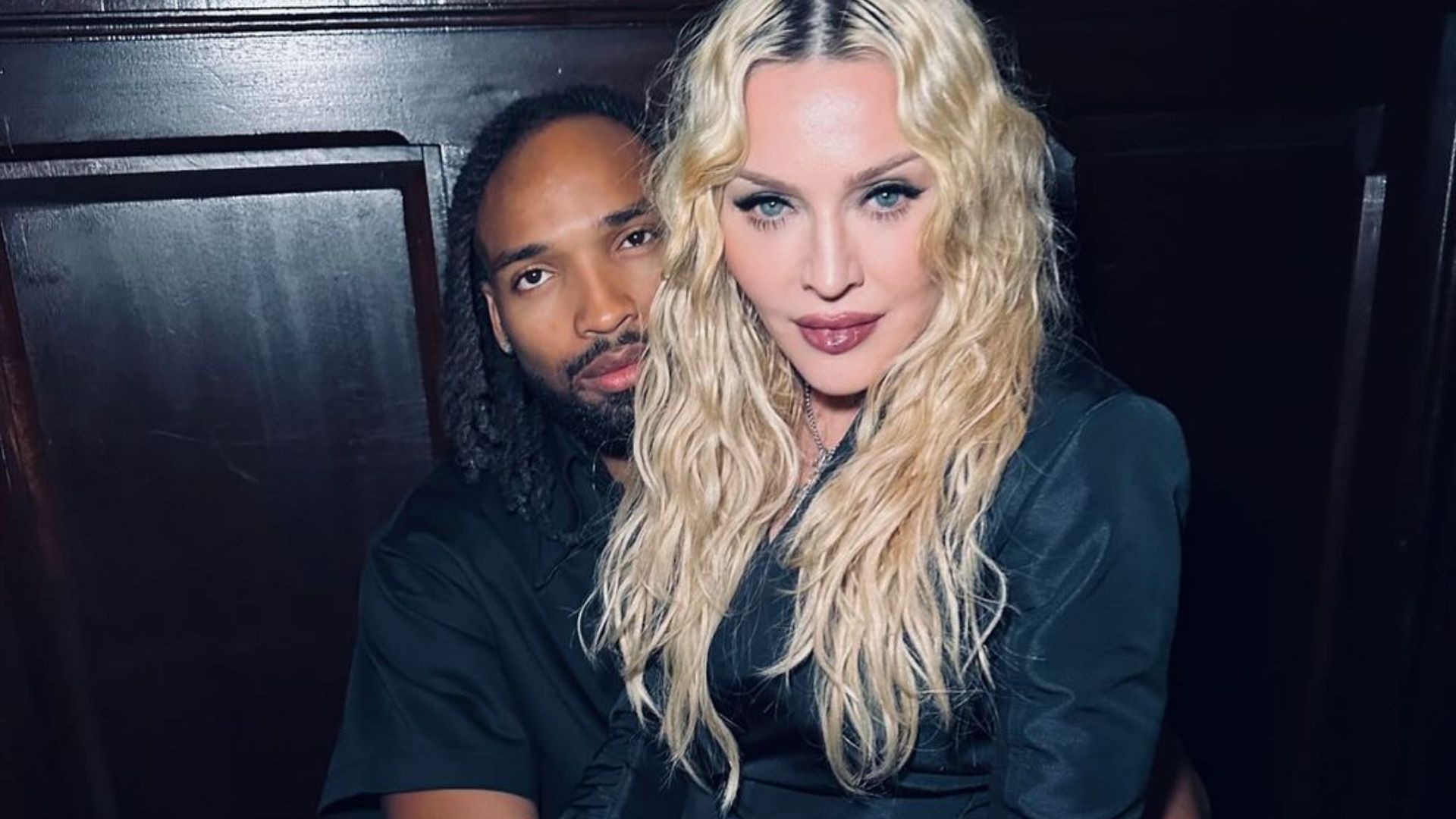 Madonna e o namorado, Akeem Morris • Instagram/Madonna