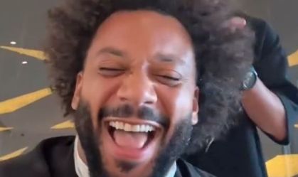 Marcelo faz piada com frase que teria dito a Mano Menezes: "Não encosta em mim"