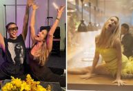 Mariana Ximenes faz espacate com Pabllo Vittar: "Ser livre para ser quem sou"