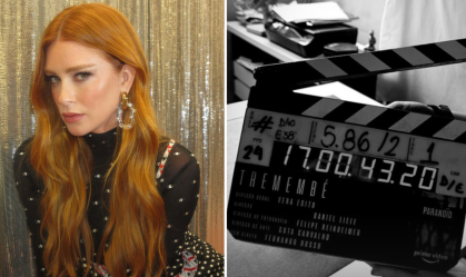 Marina Ruy Barbosa mostra bastidores da série "Tremembé"