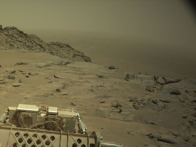 Registro do rover Perseverance da Nasa na superfície marciana em 19 de novembro • Nasa/JPL-Caltech via CNN Newsource