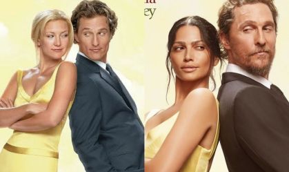 McConaughey fica nu ao recriar capa de "Como Perder um Homem em 10 Dias"
