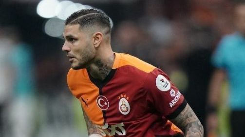 Mauro Icardi em ação pelo Galatasaray
