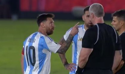 Messi fica na bronca com Daronco