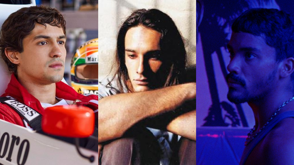 Montagem com produções da Gullane: "Senna", "Bicho de Sete Cabeça" e "Motel Destino"