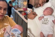 Nadja Haddad mostra filho em casa após deixar a UTI: "Sonhei com esse momento"