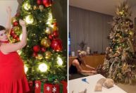 Árvores, luzes coloridas e mais: famosos começam decorações de Natal