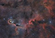 Imagem mostra gigantesca Nebulosa da Tromba do Elefante no espaço; veja