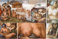 Câncer de mama na Capela Sistina? Estudo interpreta obra de Michelangelo