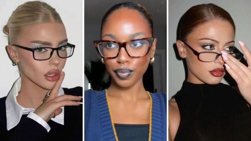 Estética visual traz elementos como sombra branca e óculos