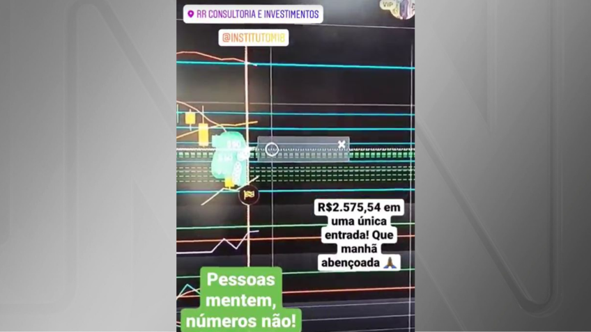 Publicação de Rodrigo em seu perfil no Instagram. • Reprodução