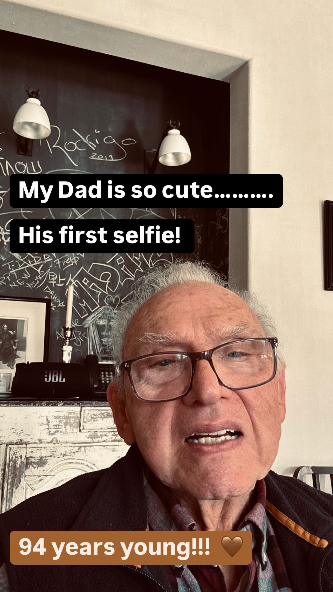 Madonna publicou foto de Silvio Ciccone, que completou 93 anos em junho deste ano • Instagram/Madonna