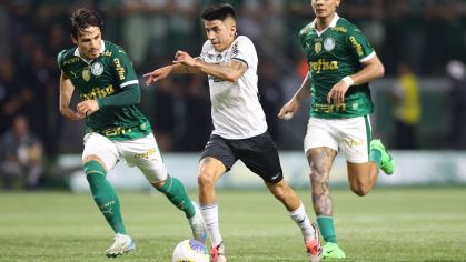 Lance de Palmeiras x Botafogo pela 36ª rodada do Campeonato Brasileiro
