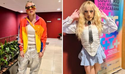 Famosos se reúnem na 29ª Parada LGBTQ+ em Copacabana; veja fotos