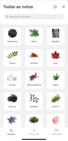 Veja como usar o aplicativo "Perfumist" • Reprodução/Perfumist