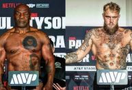 Mike Tyson e Jake Paul chamam a atenção em pesagem oficial