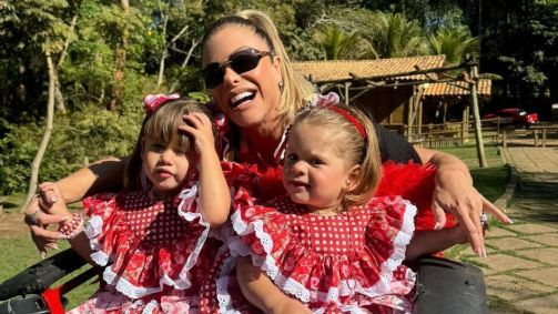 Poliana Rocha conta se contribuiu na educação dos netos