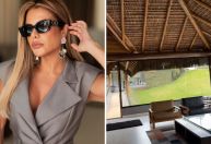Poliana Rocha mostra área de lazer na mansão luxuosa de Virginia e Zé Felipe