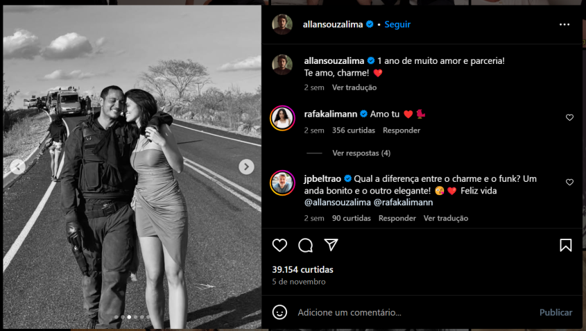 • Instagram/Allan Souza Lima