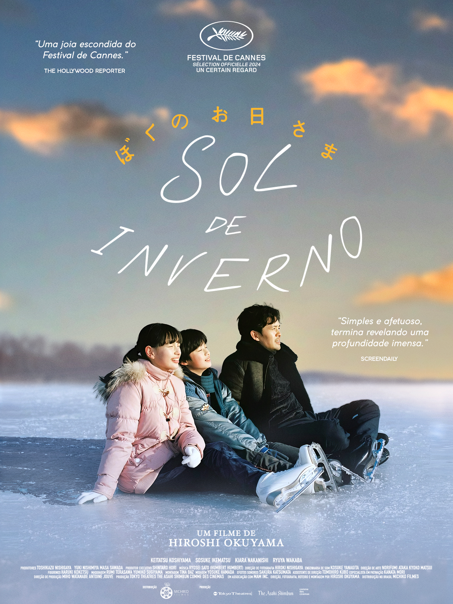 Cartaz de "Sol de Inverno" • Divulgação