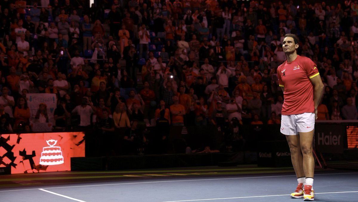Rafael Nadal se despediu do tênis nesta terça-feira (19)
