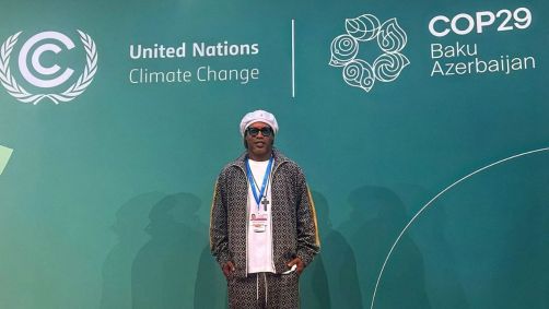 Ronaldinho Gaúcho na COP29, no Azerbaijão