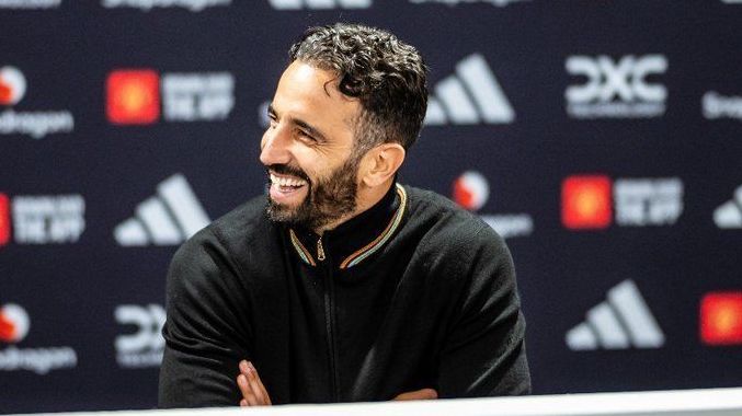 Ruben Amorin foi anunciado no dia 1º de novembro