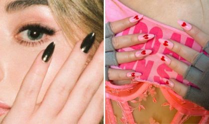 Metálico, perolado e mais: 5 unhas de Sabrina Carpenter para copiar