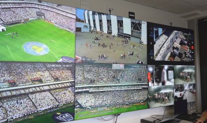 Drones e reconhecimento facial: como Arena MRV rastreou vândalos na final da Copa do Brasil
