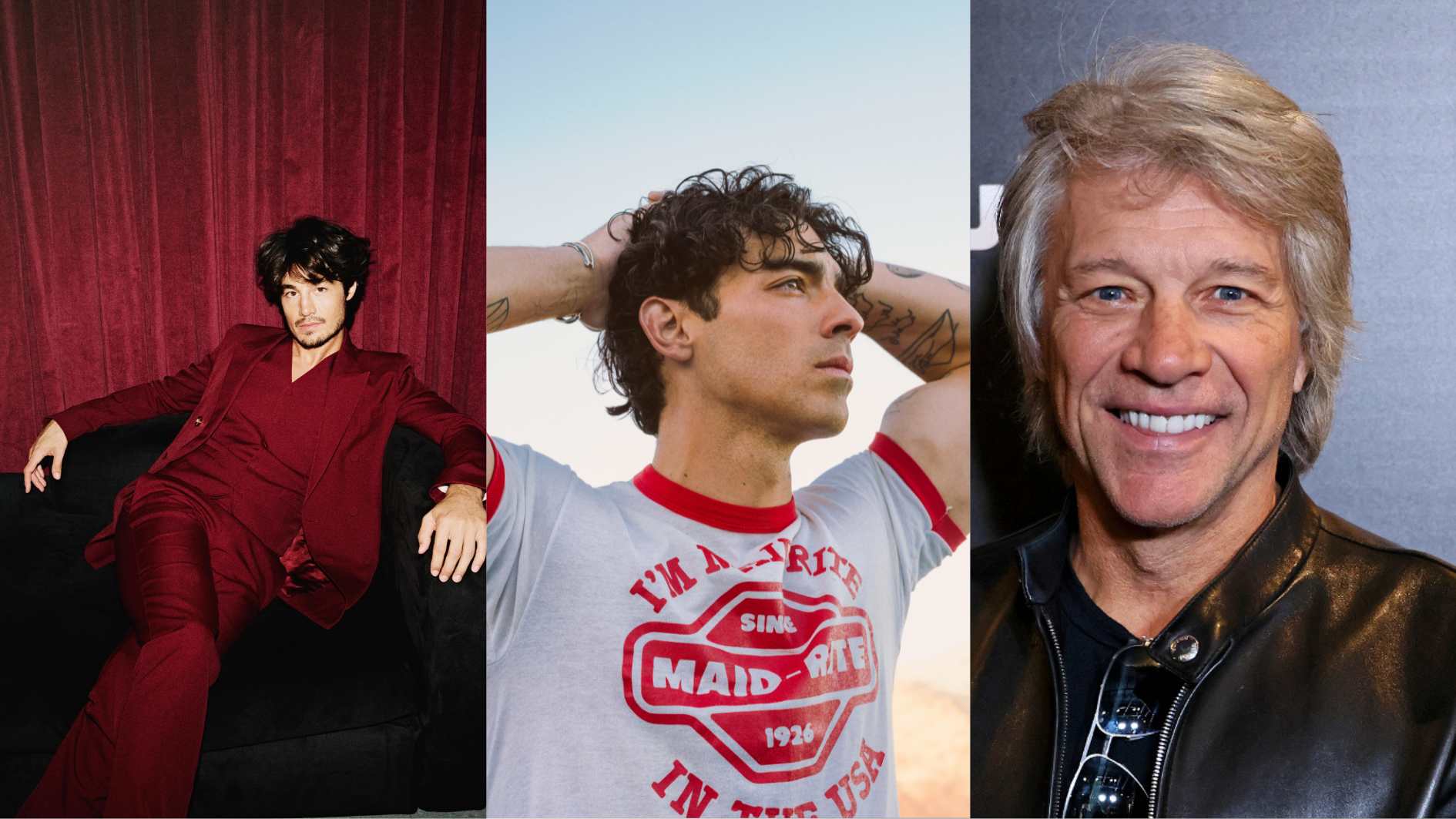Tiago Iorc, Joe Jonas e Bon Jovi se apresentação no Grammy Latino deste ano