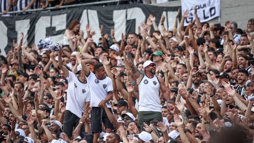 Torcida do Atlético-MG no Mâs Monumental