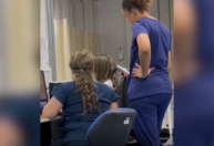Vídeo: profissionais de saúde fazem "babyliss" durante expediente em UPA no DF