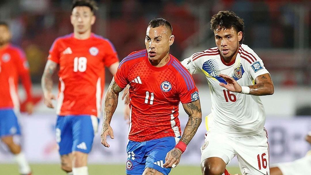 Vargas foi importante na vitória do Chile contra a Venezuela