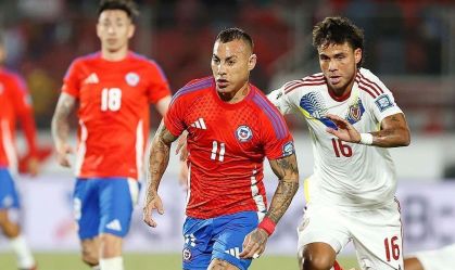 Vargas foi importante na vitória do Chile contra a Venezuela