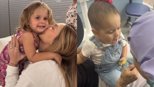 Virginia Fonseca mostra consulta de Maria Flor no dentista: "Fofurinha" |  CNN Brasil