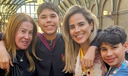 Wanessa Camargo abre álbum de fotos com Zilu e os filhos; veja