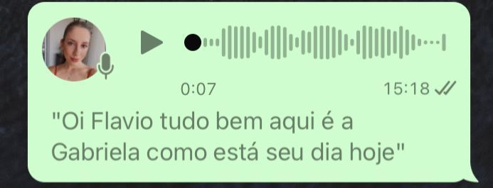 WhatsApp agora oferece uma ferramenta de transcrição de áudios • Reprodução