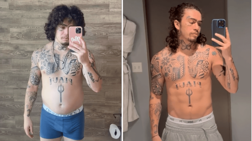 Whindersson compartilhou que perdeu 15k kg em dois meses para luta de boxe • Instagram/Whindersson
