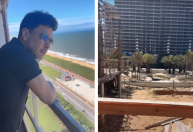 Zezé Di Camargo e Graciele mostram obra em resort de luxo: "Nosso cantinho"