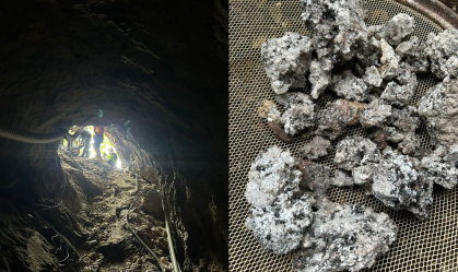 Garimpo ilegal com túnel de 70 metros é descoberto no ES; veja imagens